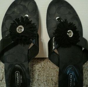 Coach sandals
